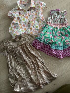 Bundle of 3 2T dresses